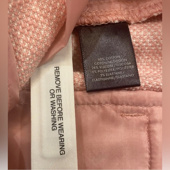 Ann Taylor Devin Fit ankle pants, pink, 2, like new - Picture 6 of 10